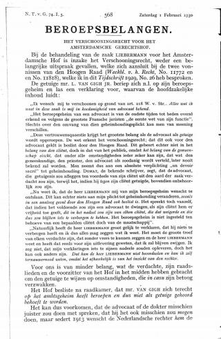 Eerste pagina van het artikel zoals het is gepubliceerd in het tijdschrift