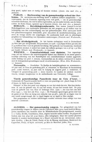 Eerste pagina van het artikel zoals het is gepubliceerd in het tijdschrift