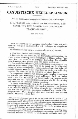 Eerste pagina van het artikel zoals het is gepubliceerd in het tijdschrift