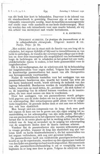 Eerste pagina van het artikel zoals het is gepubliceerd in het tijdschrift