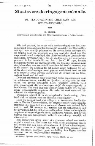 Eerste pagina van het artikel zoals het is gepubliceerd in het tijdschrift