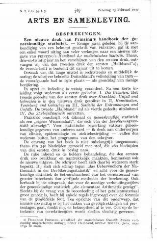 Eerste pagina van het artikel zoals het is gepubliceerd in het tijdschrift