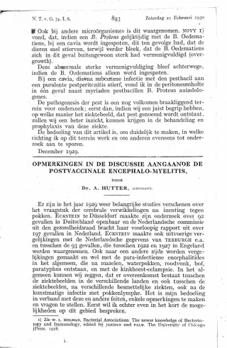 Eerste pagina van het artikel zoals het is gepubliceerd in het tijdschrift