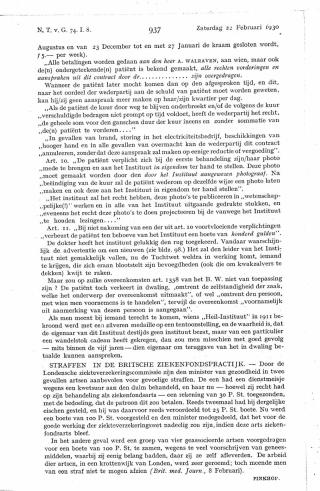 Eerste pagina van het artikel zoals het is gepubliceerd in het tijdschrift