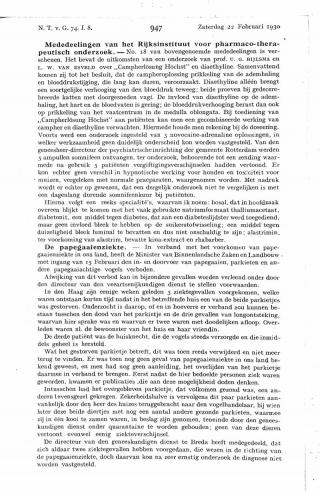 Eerste pagina van het artikel zoals het is gepubliceerd in het tijdschrift