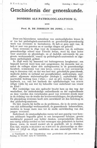 Eerste pagina van het artikel zoals het is gepubliceerd in het tijdschrift