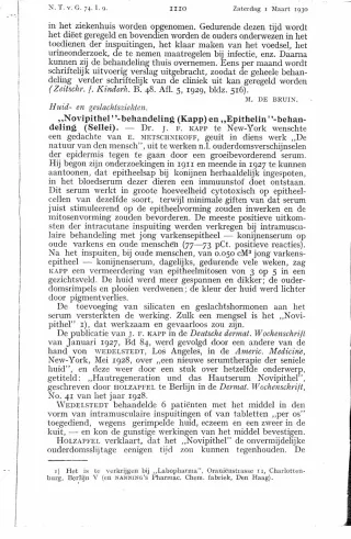 Eerste pagina van het artikel zoals het is gepubliceerd in het tijdschrift