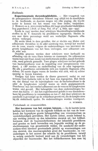 Eerste pagina van het artikel zoals het is gepubliceerd in het tijdschrift
