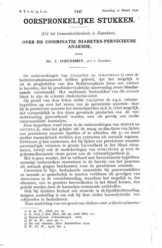 Eerste pagina van het artikel zoals het is gepubliceerd in het tijdschrift