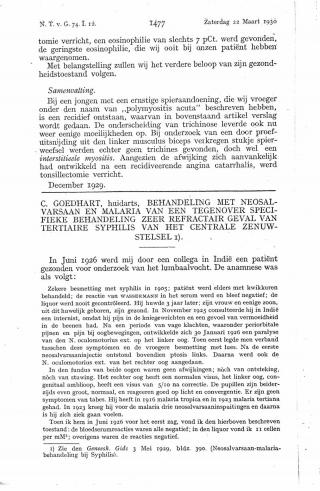 Eerste pagina van het artikel zoals het is gepubliceerd in het tijdschrift