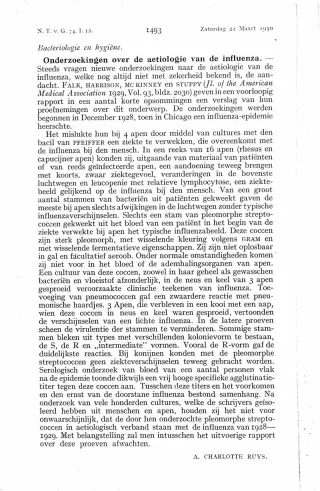 Eerste pagina van het artikel zoals het is gepubliceerd in het tijdschrift
