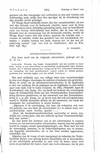 Eerste pagina van het artikel zoals het is gepubliceerd in het tijdschrift