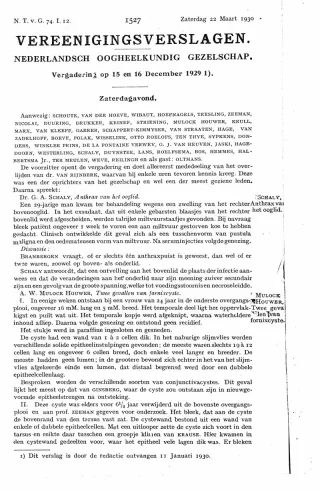 Eerste pagina van het artikel zoals het is gepubliceerd in het tijdschrift