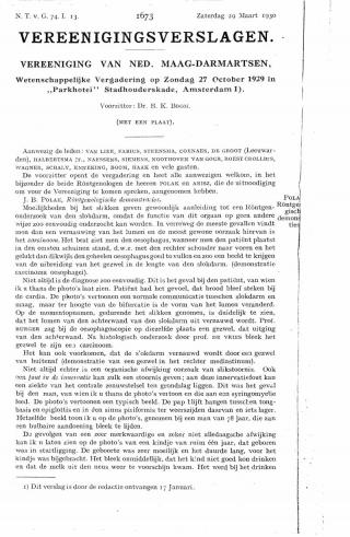 Eerste pagina van het artikel zoals het is gepubliceerd in het tijdschrift