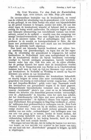 Eerste pagina van het artikel zoals het is gepubliceerd in het tijdschrift