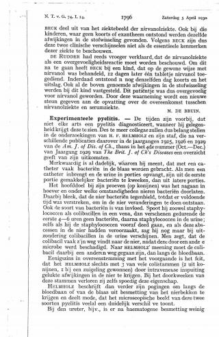 Eerste pagina van het artikel zoals het is gepubliceerd in het tijdschrift