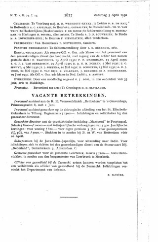 Eerste pagina van het artikel zoals het is gepubliceerd in het tijdschrift
