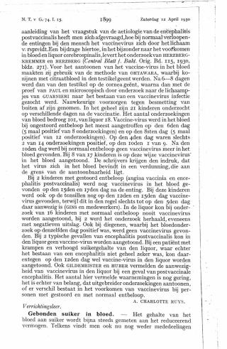 Eerste pagina van het artikel zoals het is gepubliceerd in het tijdschrift