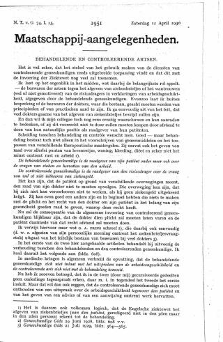 Eerste pagina van het artikel zoals het is gepubliceerd in het tijdschrift