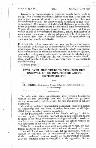 Eerste pagina van het artikel zoals het is gepubliceerd in het tijdschrift