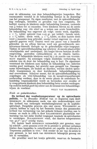 Eerste pagina van het artikel zoals het is gepubliceerd in het tijdschrift