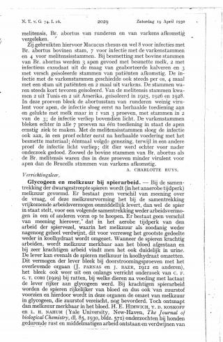 Eerste pagina van het artikel zoals het is gepubliceerd in het tijdschrift