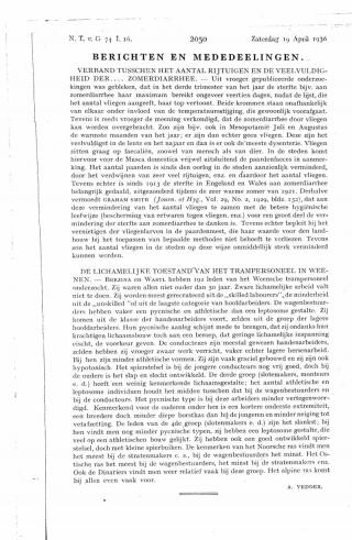 Eerste pagina van het artikel zoals het is gepubliceerd in het tijdschrift