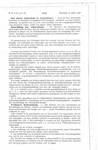 Eerste pagina van het artikel zoals het is gepubliceerd in het tijdschrift