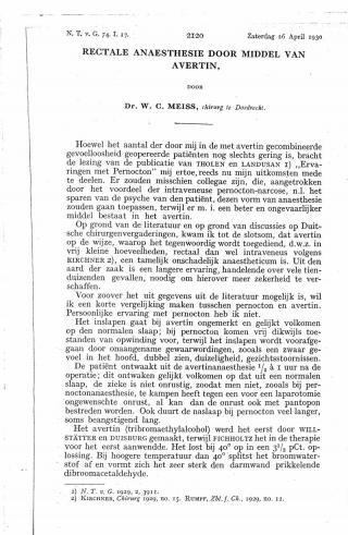 Eerste pagina van het artikel zoals het is gepubliceerd in het tijdschrift