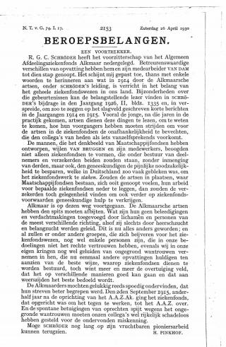 Eerste pagina van het artikel zoals het is gepubliceerd in het tijdschrift