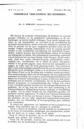 Eerste pagina van het artikel zoals het is gepubliceerd in het tijdschrift