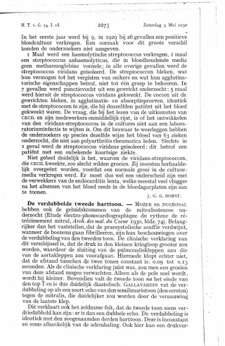 Eerste pagina van het artikel zoals het is gepubliceerd in het tijdschrift