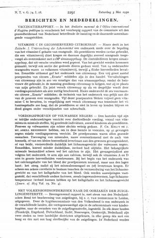 Eerste pagina van het artikel zoals het is gepubliceerd in het tijdschrift