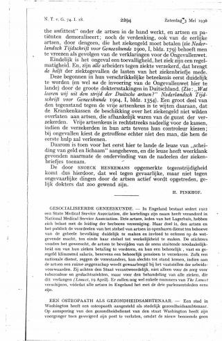 Eerste pagina van het artikel zoals het is gepubliceerd in het tijdschrift