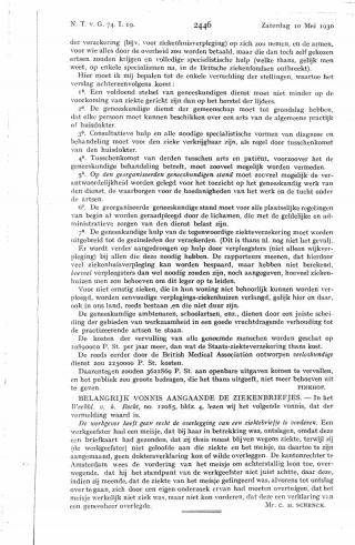 Eerste pagina van het artikel zoals het is gepubliceerd in het tijdschrift