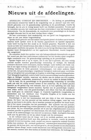 Eerste pagina van het artikel zoals het is gepubliceerd in het tijdschrift