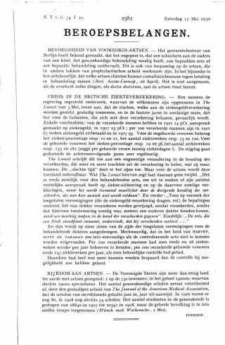 Eerste pagina van het artikel zoals het is gepubliceerd in het tijdschrift