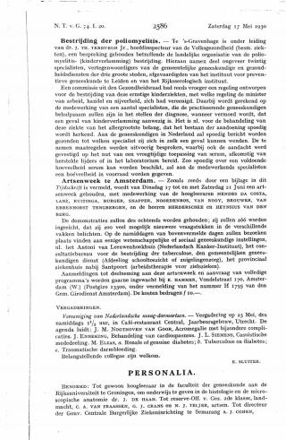 Eerste pagina van het artikel zoals het is gepubliceerd in het tijdschrift