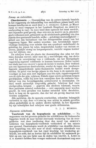 Eerste pagina van het artikel zoals het is gepubliceerd in het tijdschrift