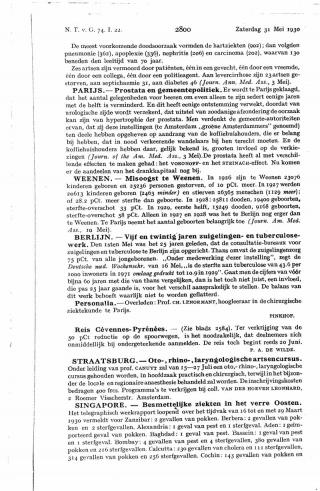 Eerste pagina van het artikel zoals het is gepubliceerd in het tijdschrift