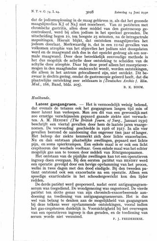 Eerste pagina van het artikel zoals het is gepubliceerd in het tijdschrift