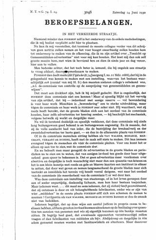 Eerste pagina van het artikel zoals het is gepubliceerd in het tijdschrift