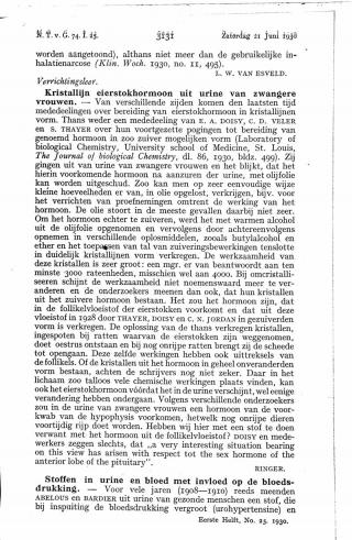 Eerste pagina van het artikel zoals het is gepubliceerd in het tijdschrift