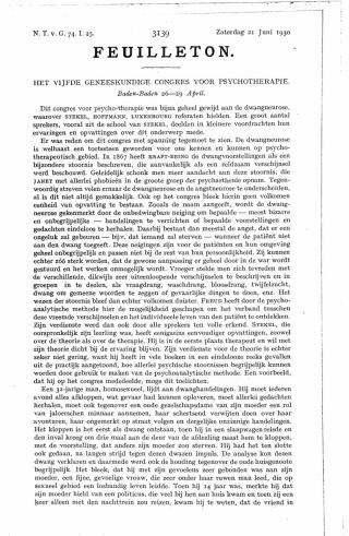 Eerste pagina van het artikel zoals het is gepubliceerd in het tijdschrift