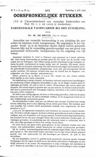 Eerste pagina van het artikel zoals het is gepubliceerd in het tijdschrift