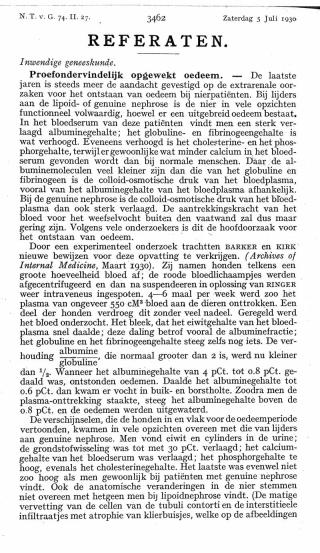 Eerste pagina van het artikel zoals het is gepubliceerd in het tijdschrift