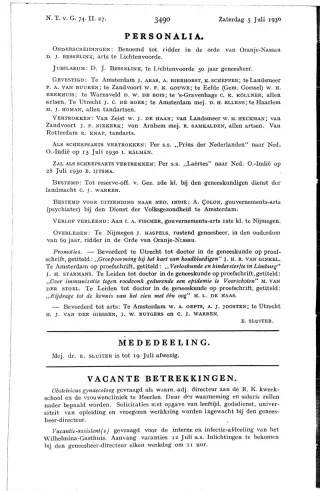 Eerste pagina van het artikel zoals het is gepubliceerd in het tijdschrift