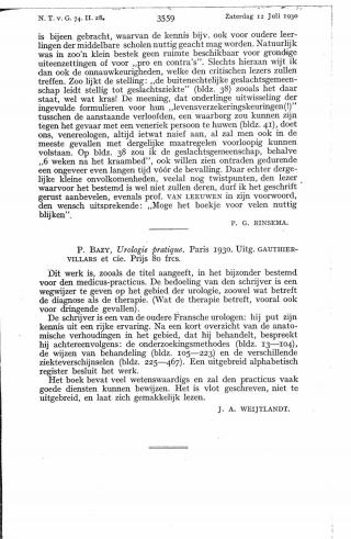 Eerste pagina van het artikel zoals het is gepubliceerd in het tijdschrift