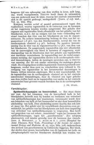 Eerste pagina van het artikel zoals het is gepubliceerd in het tijdschrift