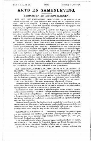 Eerste pagina van het artikel zoals het is gepubliceerd in het tijdschrift